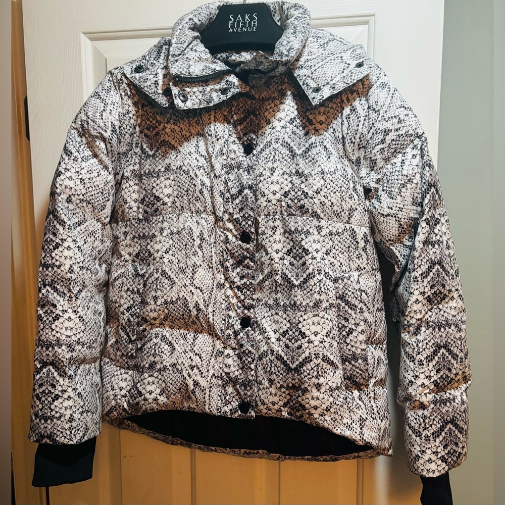 🖤VARLEY SOLD OUT ANTHROPOLOGY  HIGHLAND PUFFER JACKET WITH REMOVABLE HOOD~XS